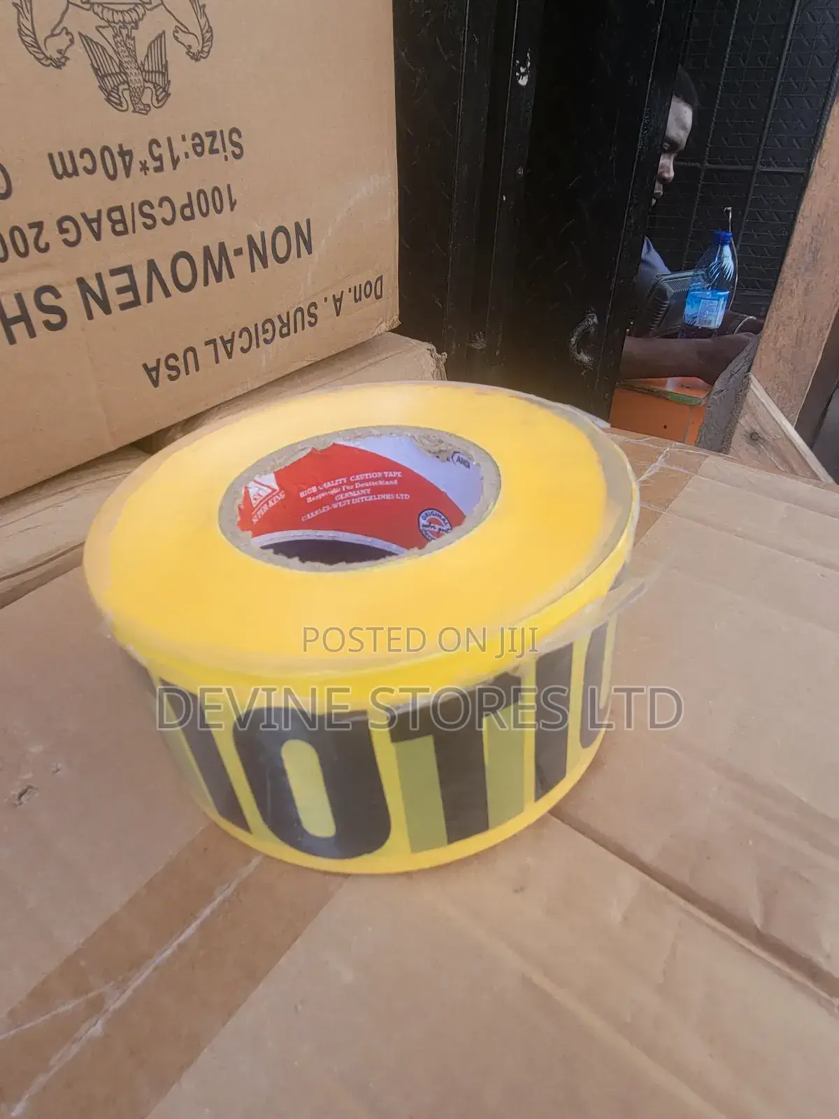 500m Yellow Safety Caution Tape