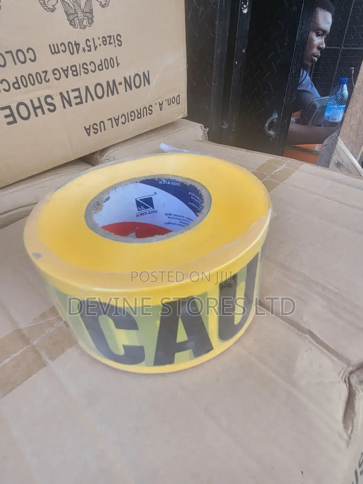 500m Yellow Safety Caution Tape