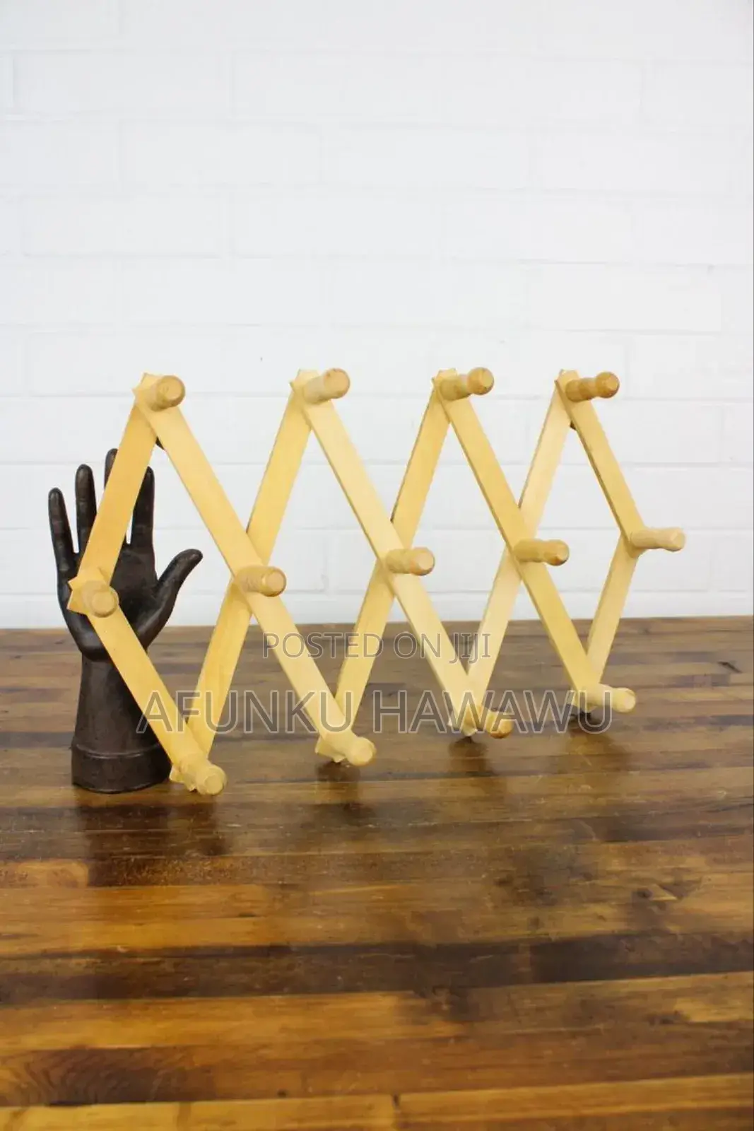Wooden Bag Hanger