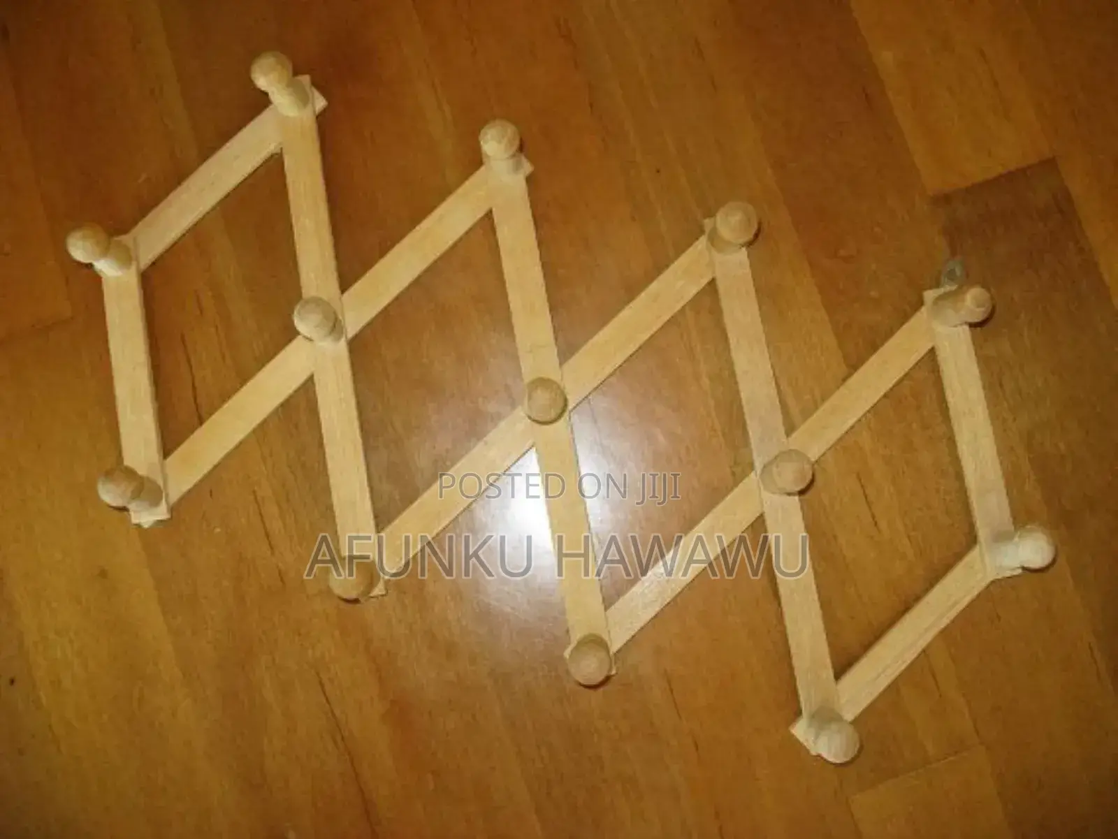 Wooden Bag Hanger