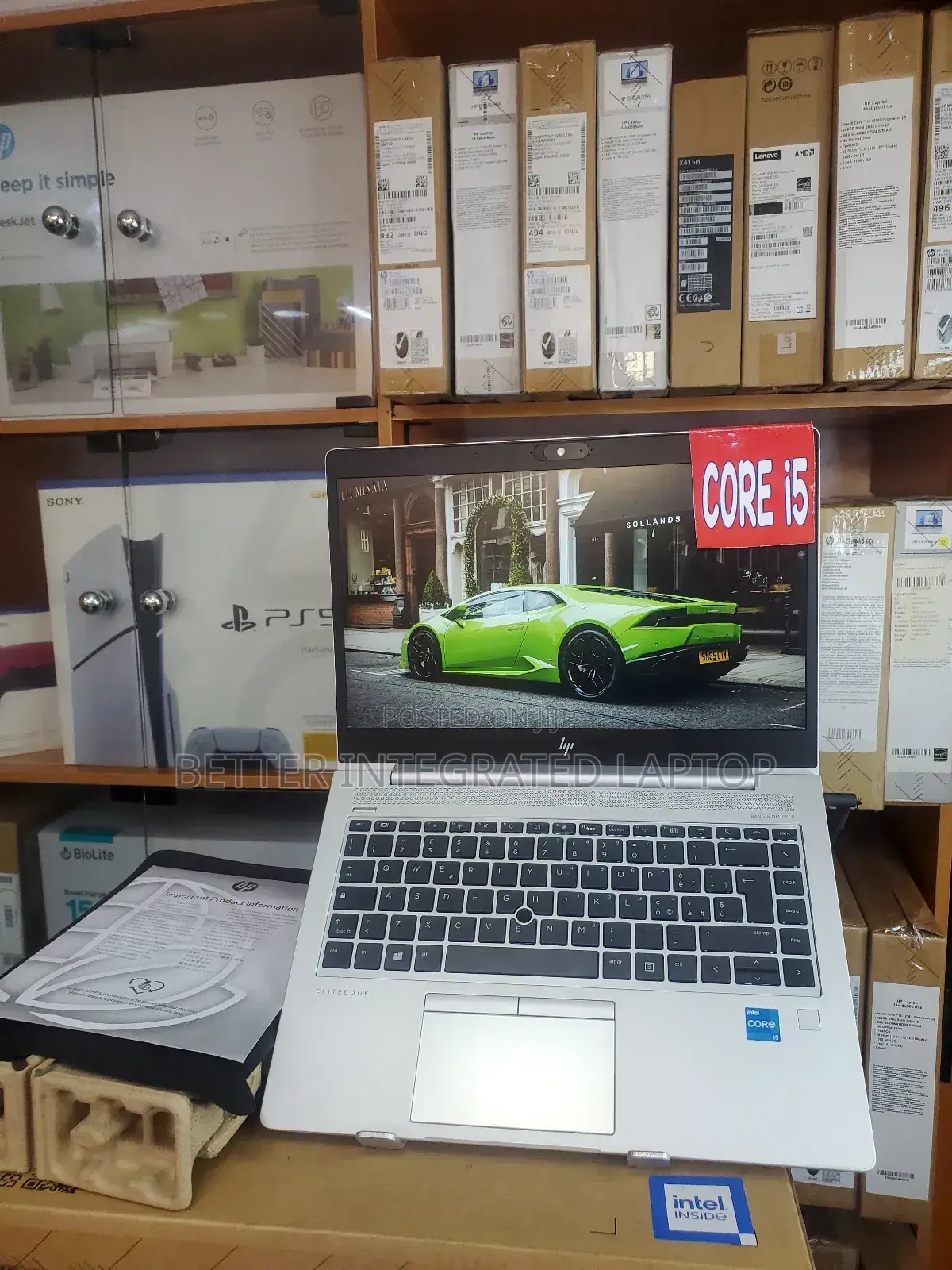 New Laptop HP ProBook 4710S 12GB Intel Core i5 SSD 256GB
