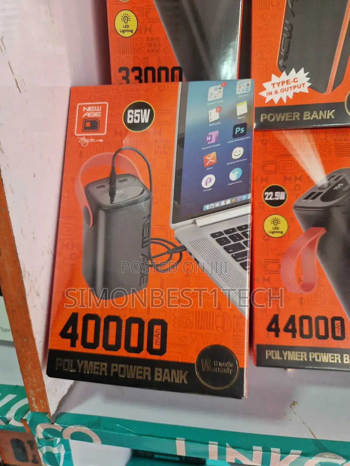 New Age Power Bank 40000amh