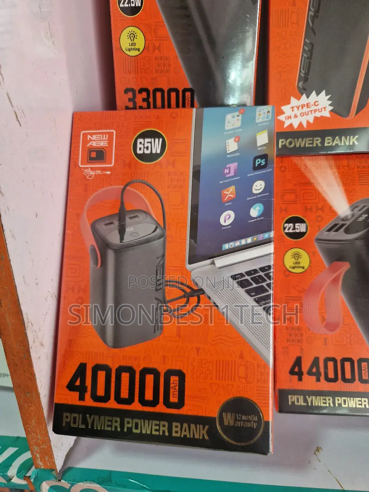 New Age Power Bank 40000amh