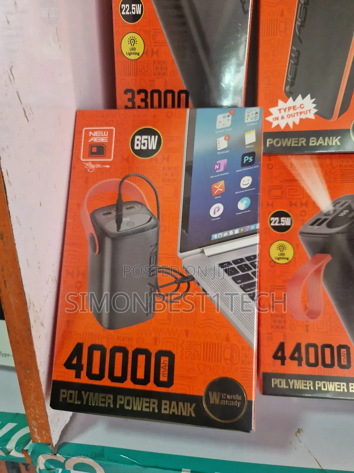New Age Power Bank 40000amh