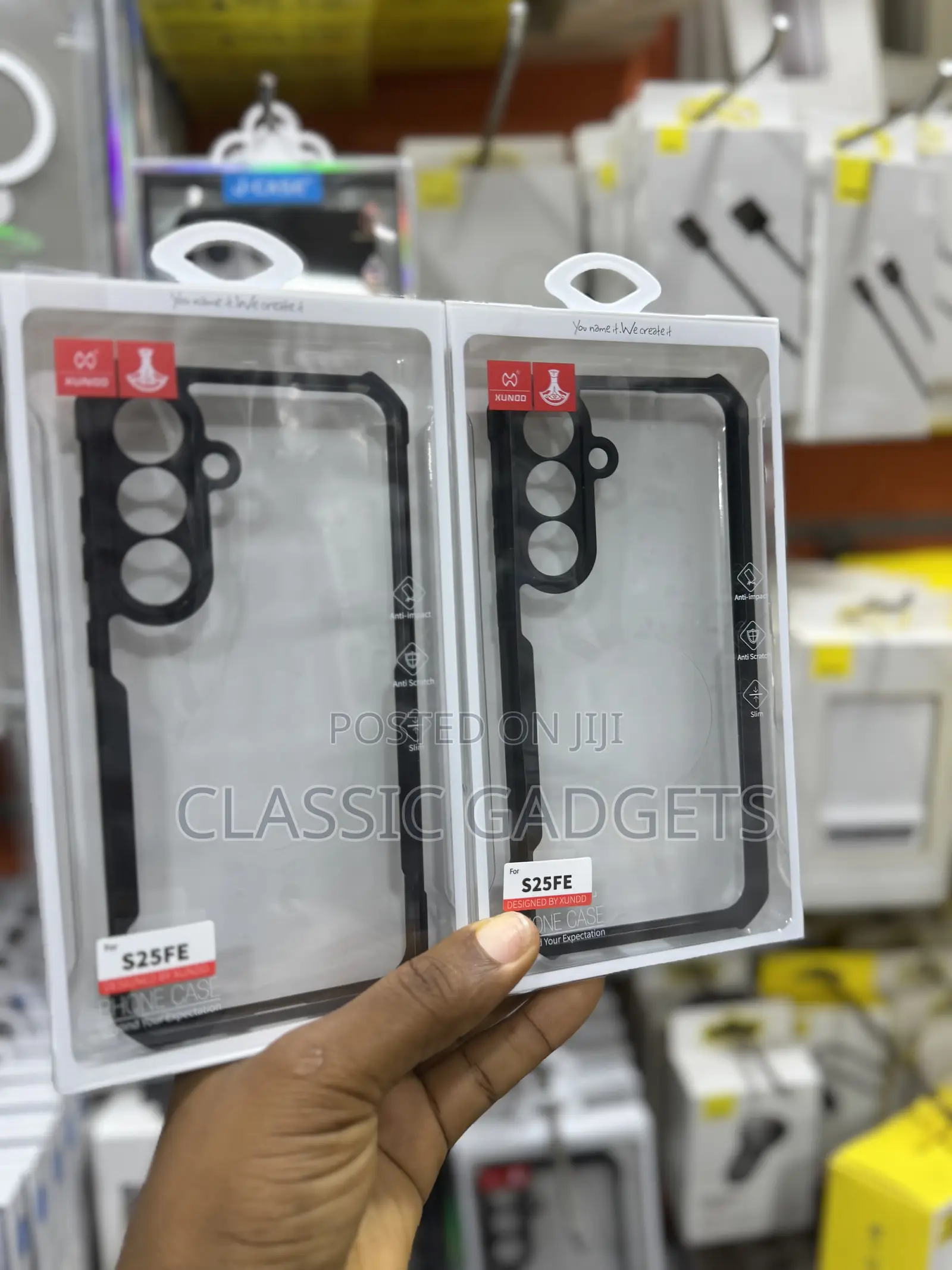 Xundd Drop Proof Transparent Case For Samsung Galaxy S25 Fe