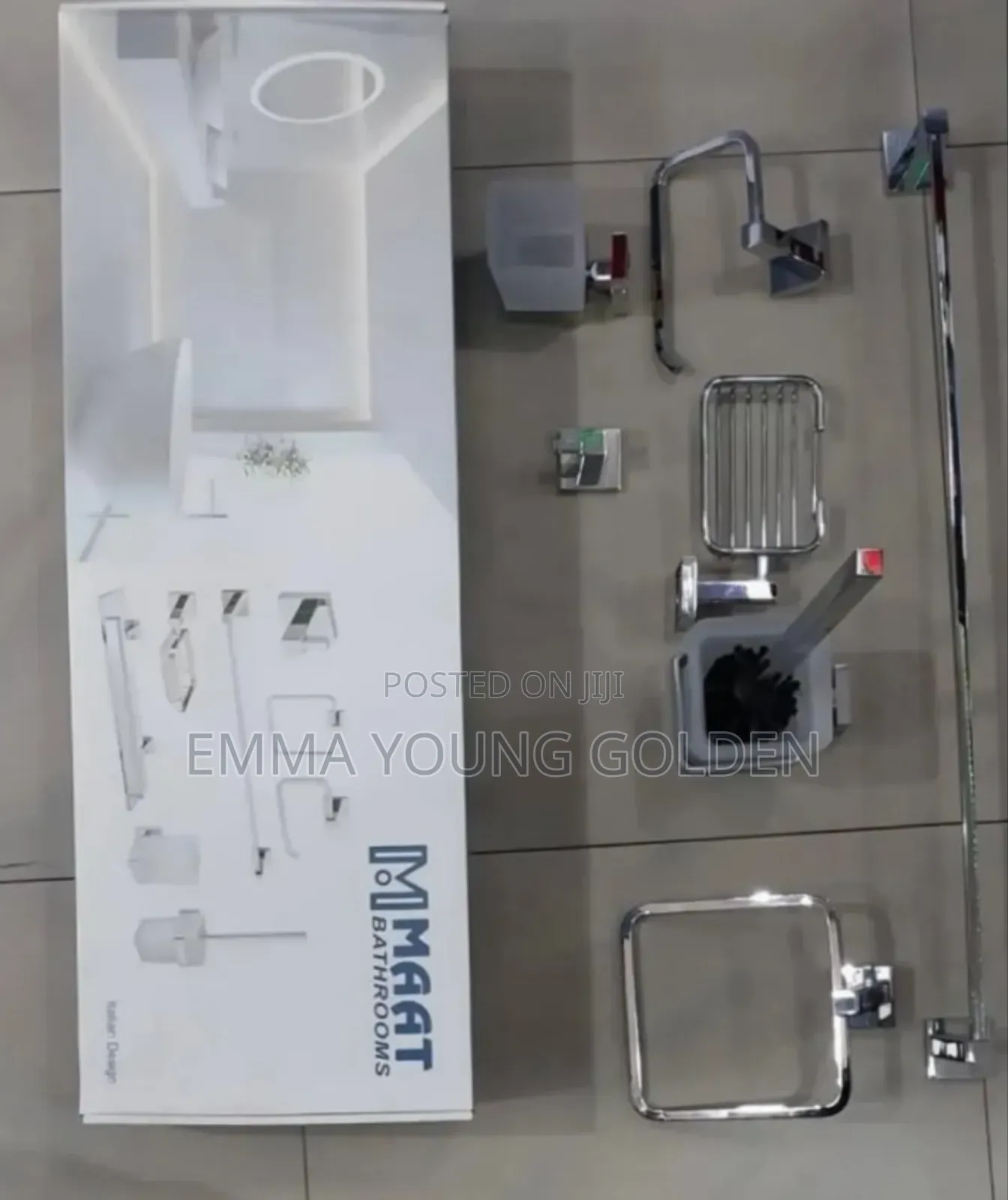 Mmaat Stainless Steel Bathroom Accessories