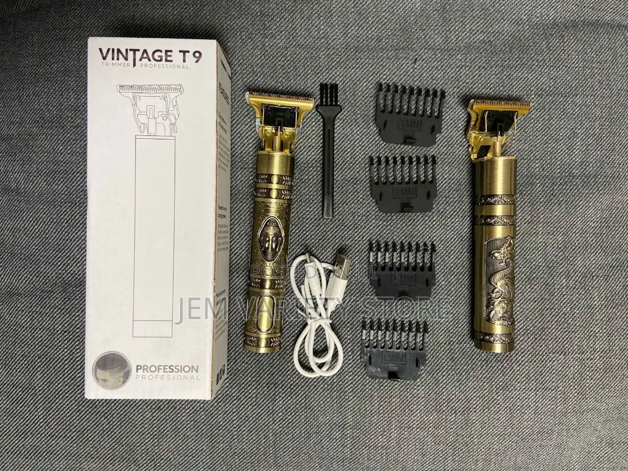 Vintage T9 Rechargeable Cordless Trimmer