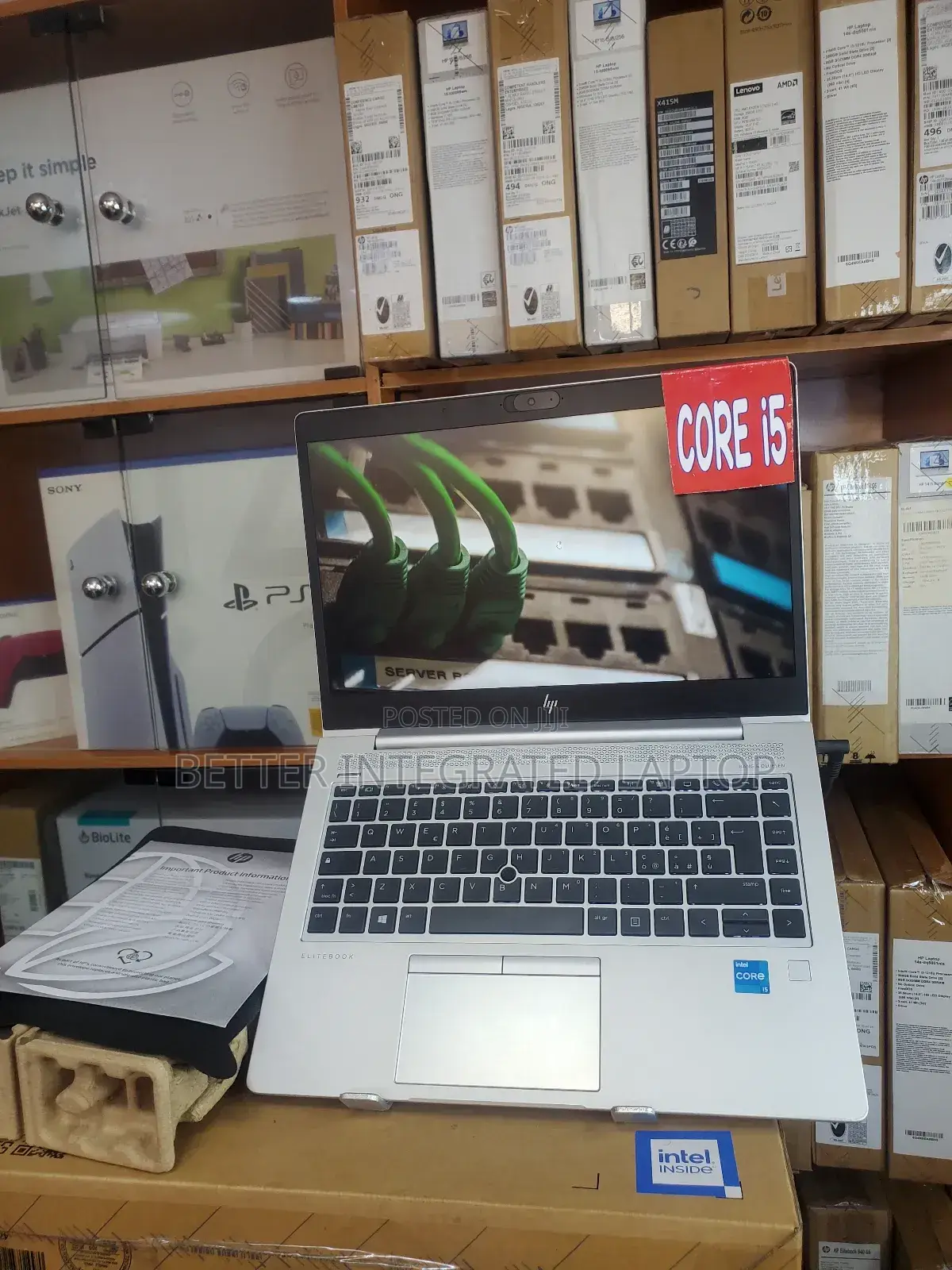 New Laptop HP ProBook 4710S 8GB Intel Core i5 SSD 512GB