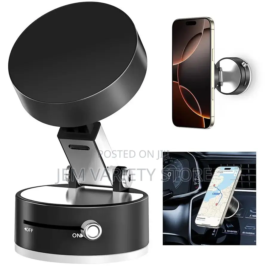Foldable Vacuum Magnetic Suction Phone Holder