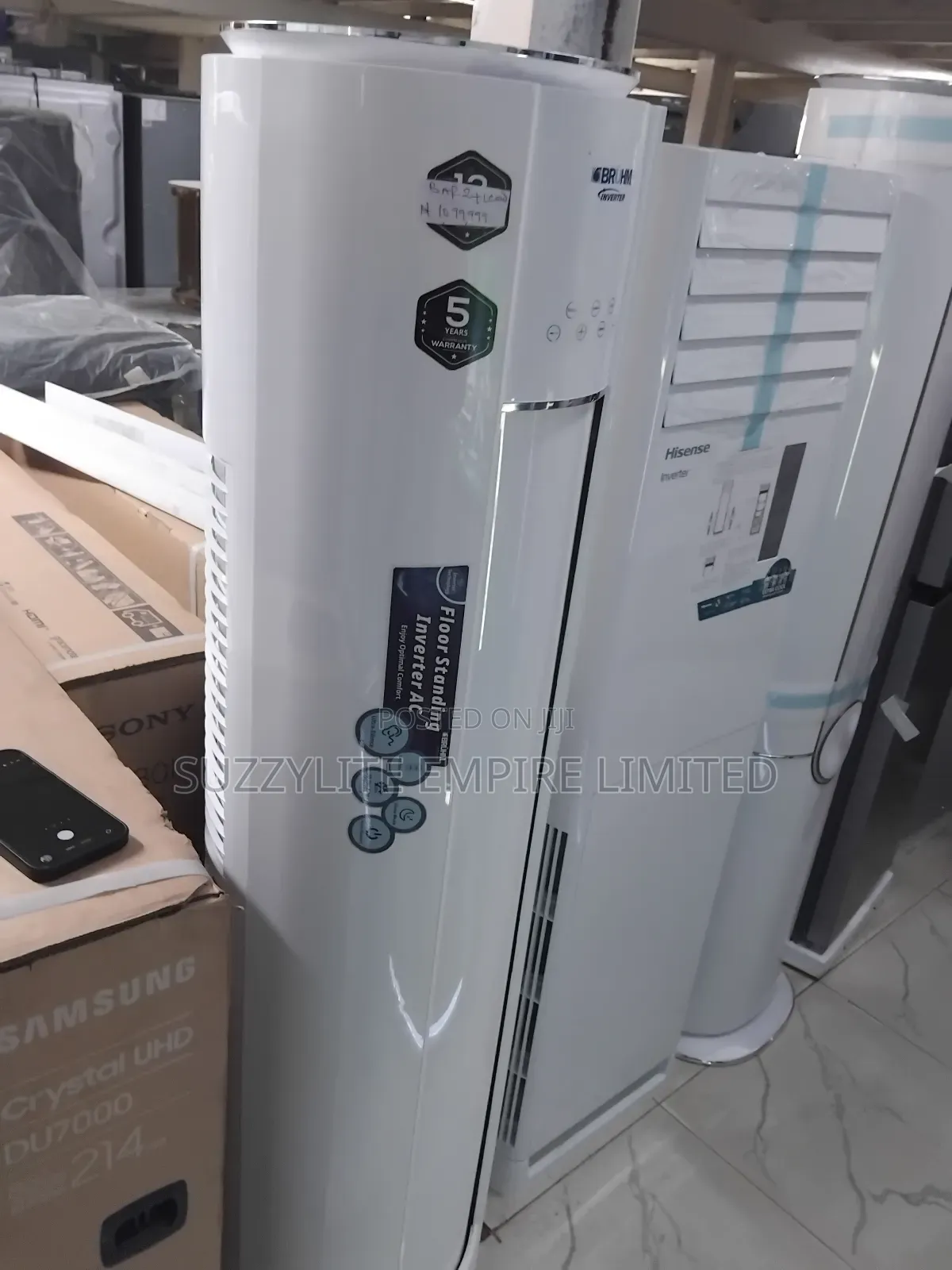 Bruhm 3tons Inverter Air Conditioner Standing Ac