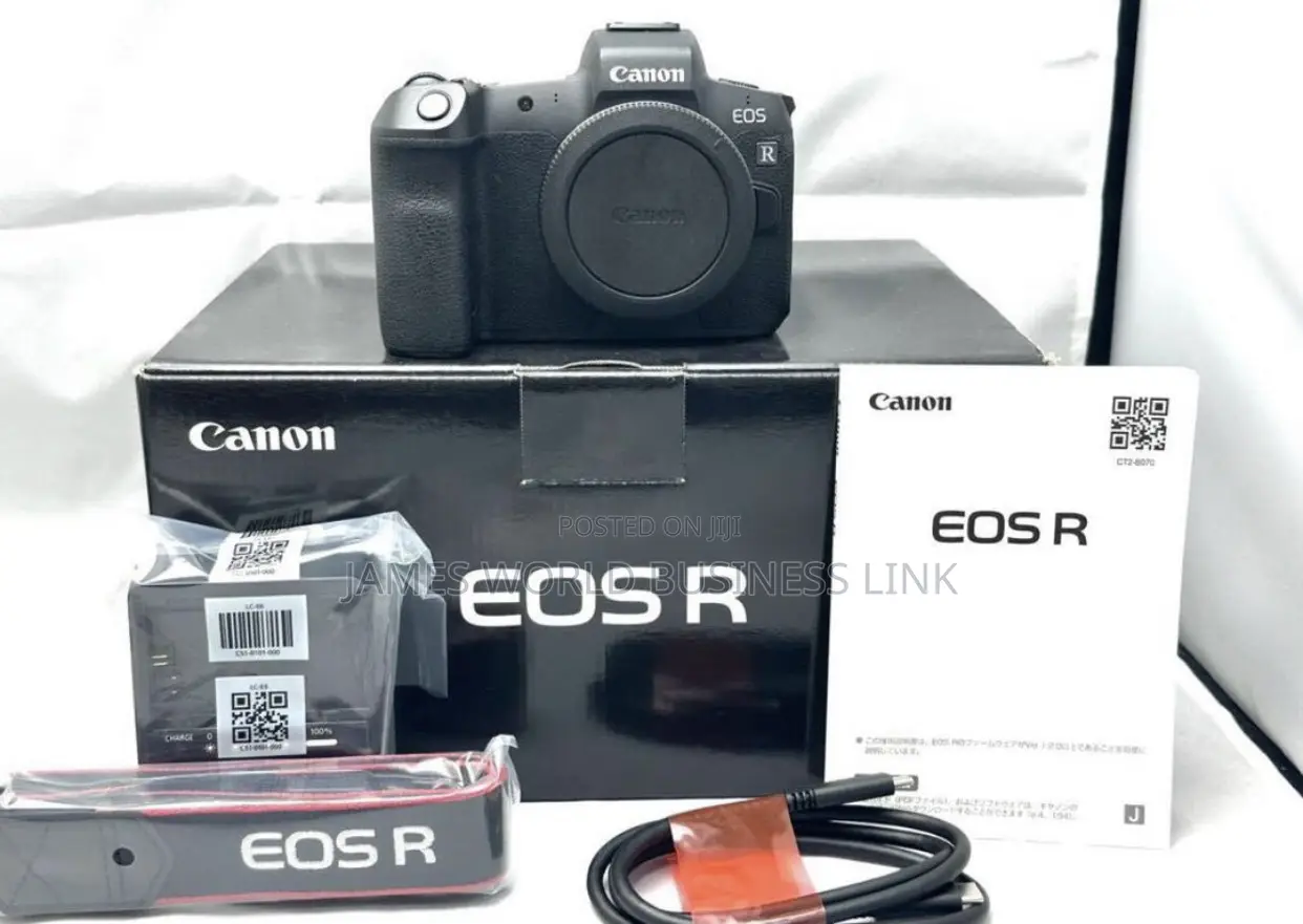 Canon Eos R Video Camera With 24 to 50mm