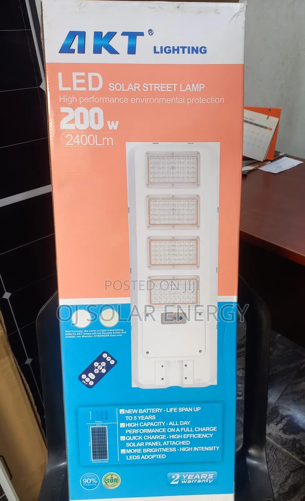 Akt Solar Street Light Lamp 200w