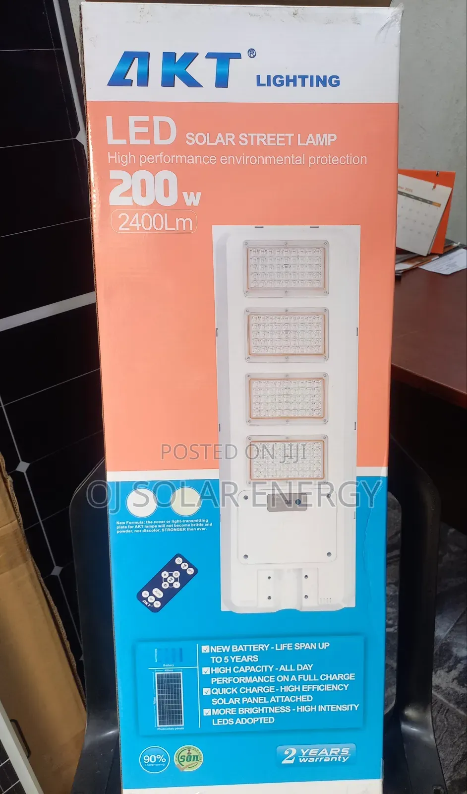 Akt Solar Street Light Lamp 200w