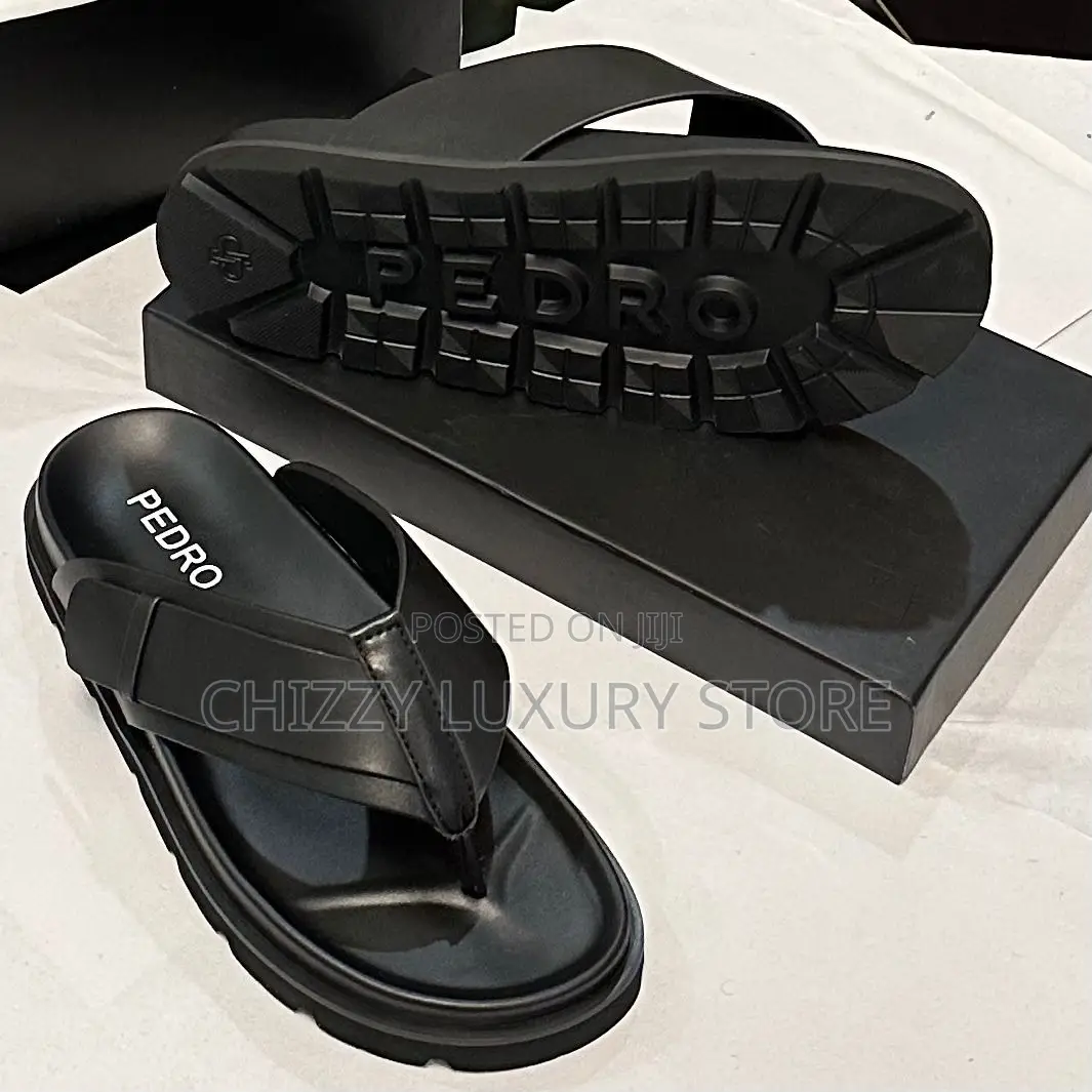 Pedro Quality Luxury Men Genuine Leather Slip-On
