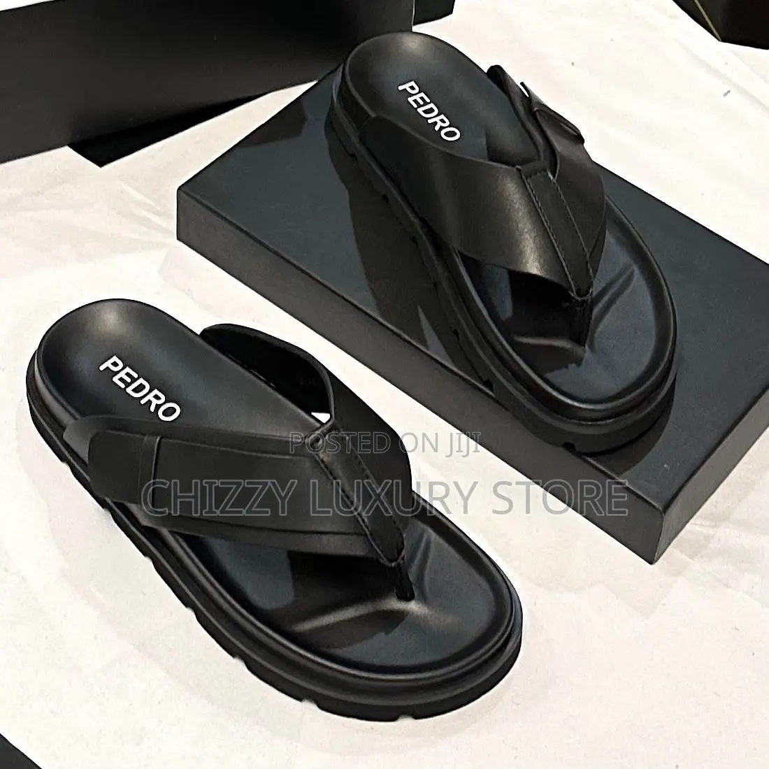 Pedro Quality Luxury Men Genuine Leather Slip-On