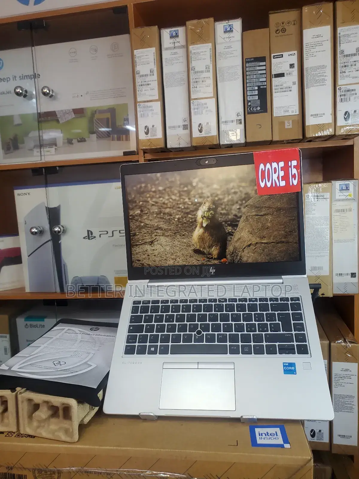 New Laptop HP ProBook 4720S 8GB Intel Core i5 SSD 256GB