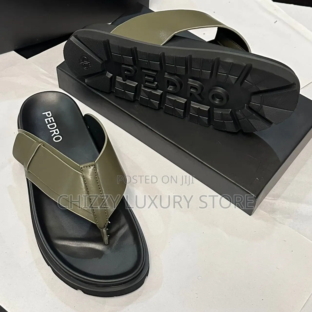 Pedro Quality Luxury Men Genuine Leather Slip-On