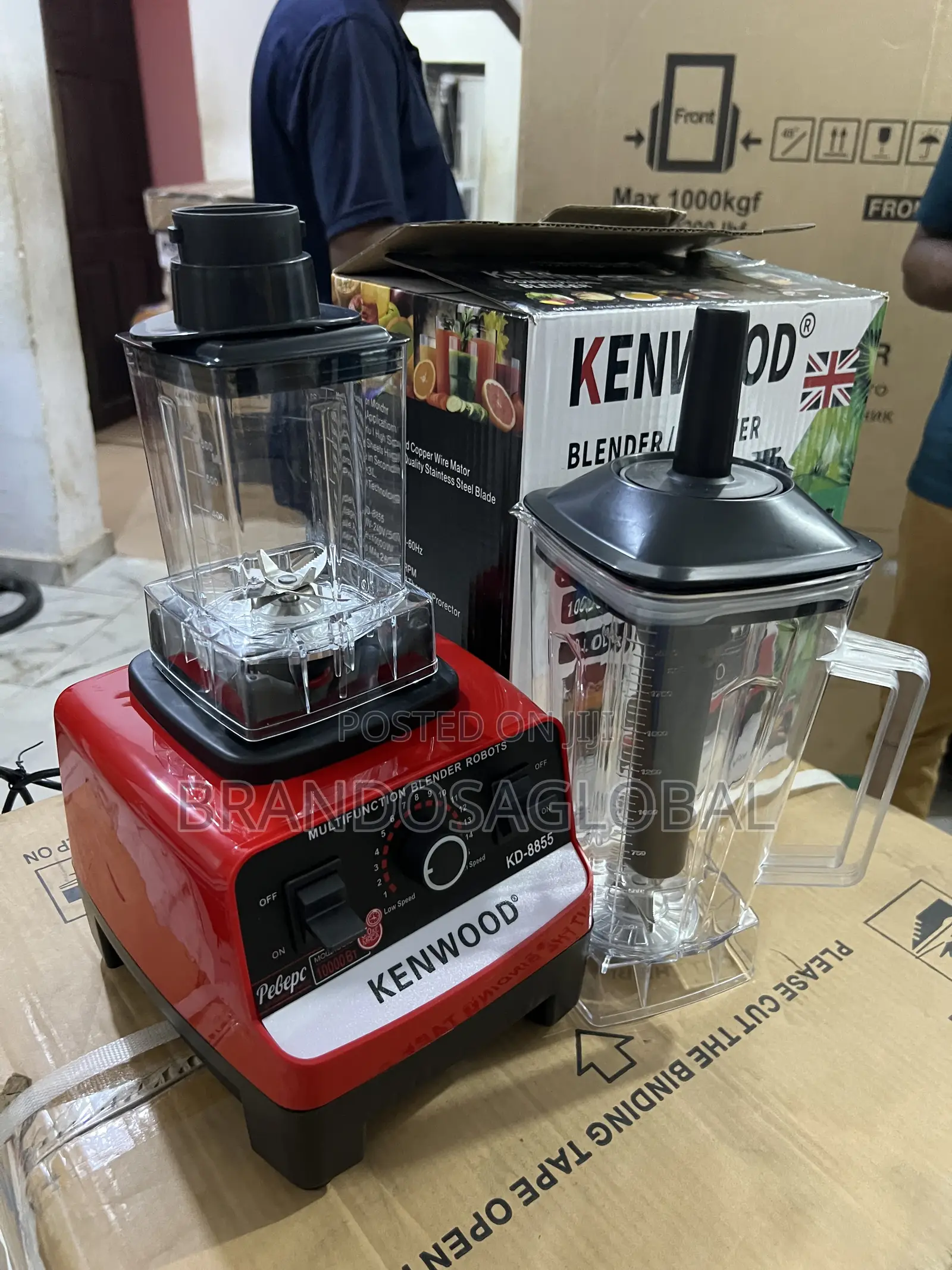 Kenwood Kd-8855 3l Blender – Noise Controlled Operation