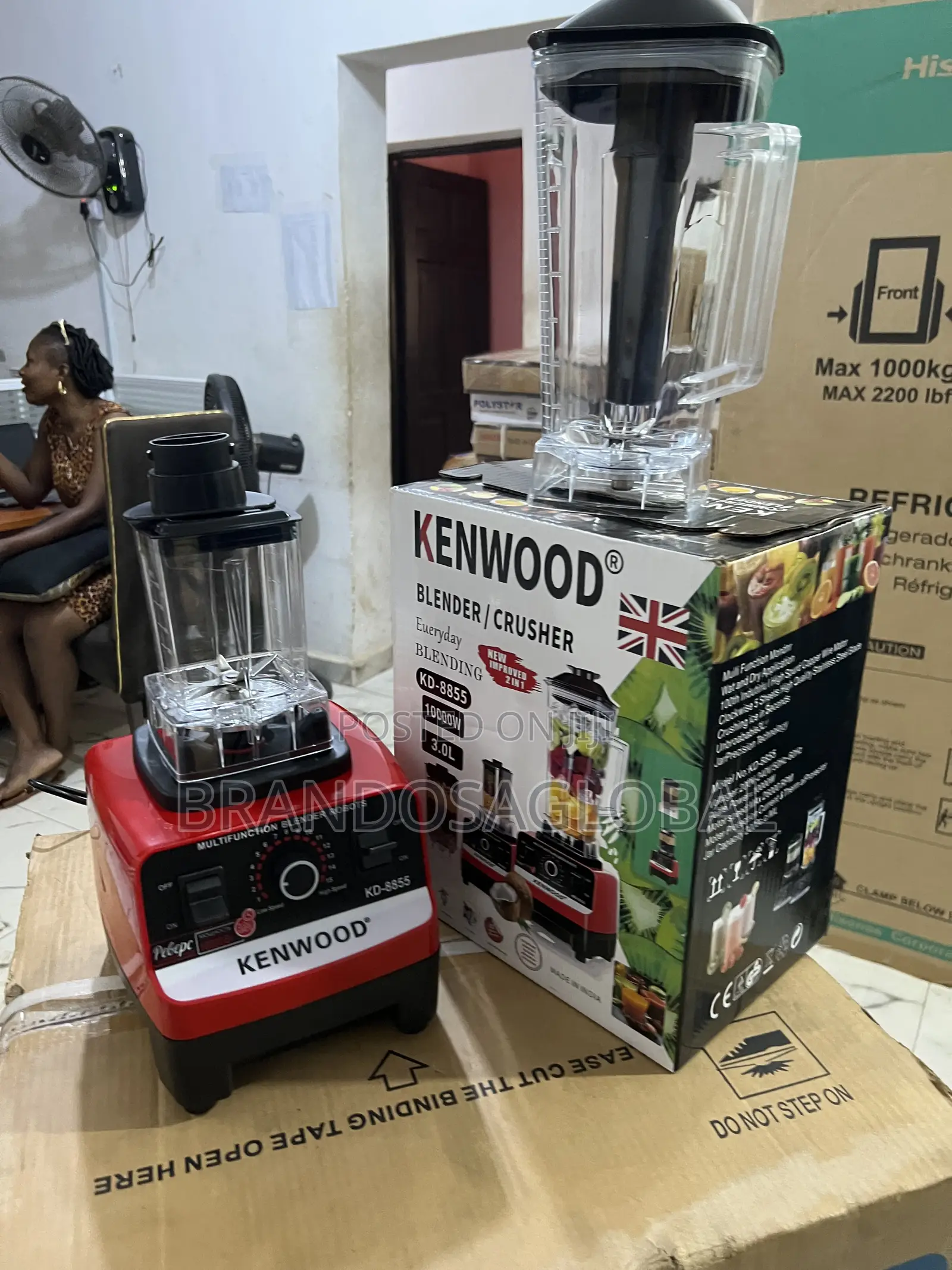 Kenwood 3l Kd-8855 Blender – Reliable Home Appliance