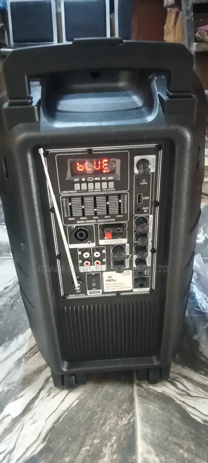 Mighty Pro 12" Rechargeable Speaker With 2mics