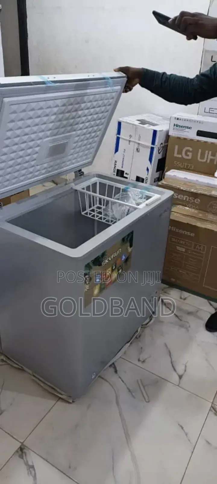 Skyrun Chest Freezer 155l Easy Frosting