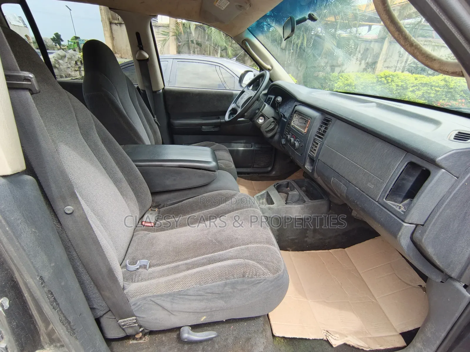 Dodge Dakota Club Cab 4x4 SLT Plus 2004 Gray