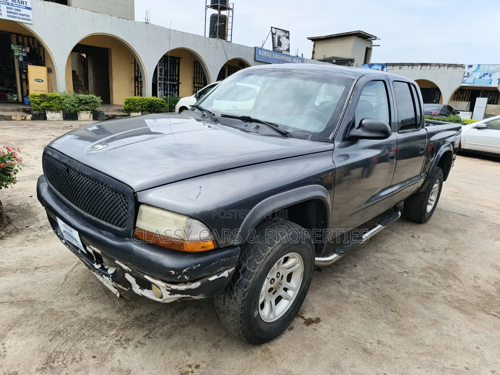 Dodge Dakota Club Cab 4x4 SLT Plus 2004 Gray
