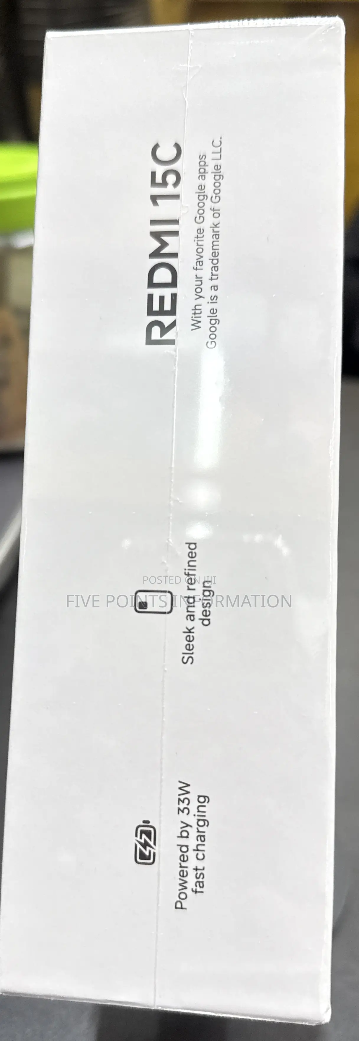 New Xiaomi Redmi 15C 4G 256 GB Black