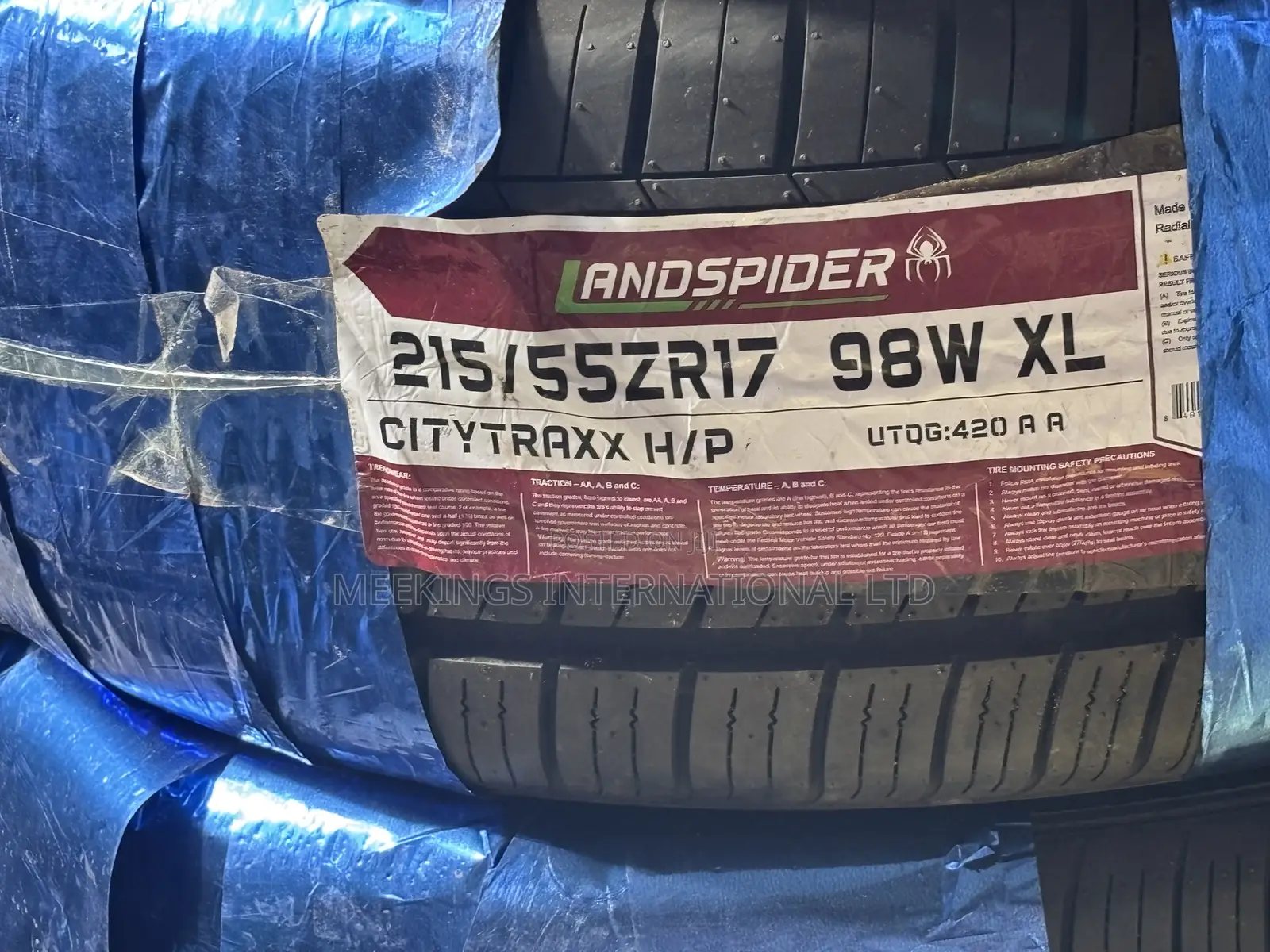 Brand New 215/55r17 Original Thailand Made Landspider for Naija Roads