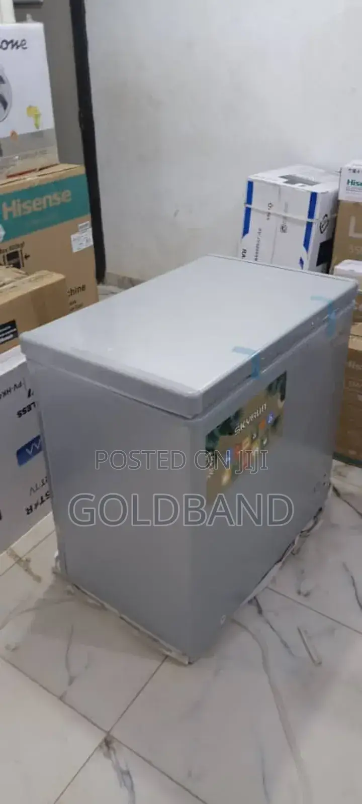 100 Hours Freezing Skyrun 155l Chest Freezer 155hnw Grey