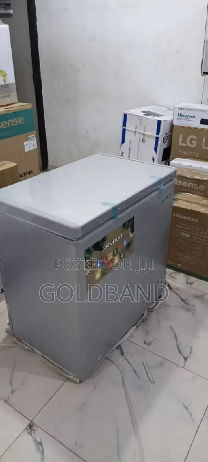 Keep It Fresh Skyrun 155l Chest Freezer 155hnw Grey