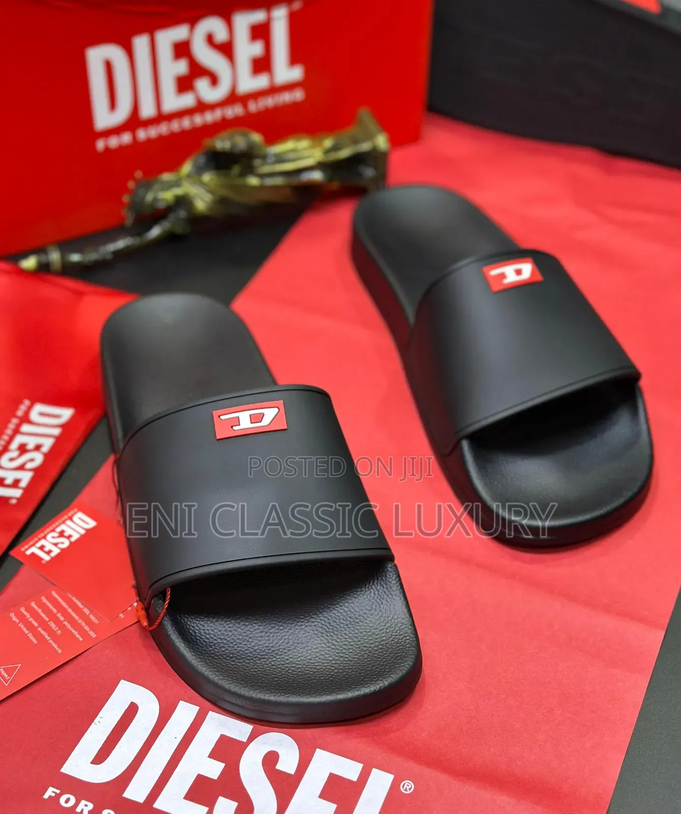 High Quality Luxury Men's Slides Givenchy Well Branded Package