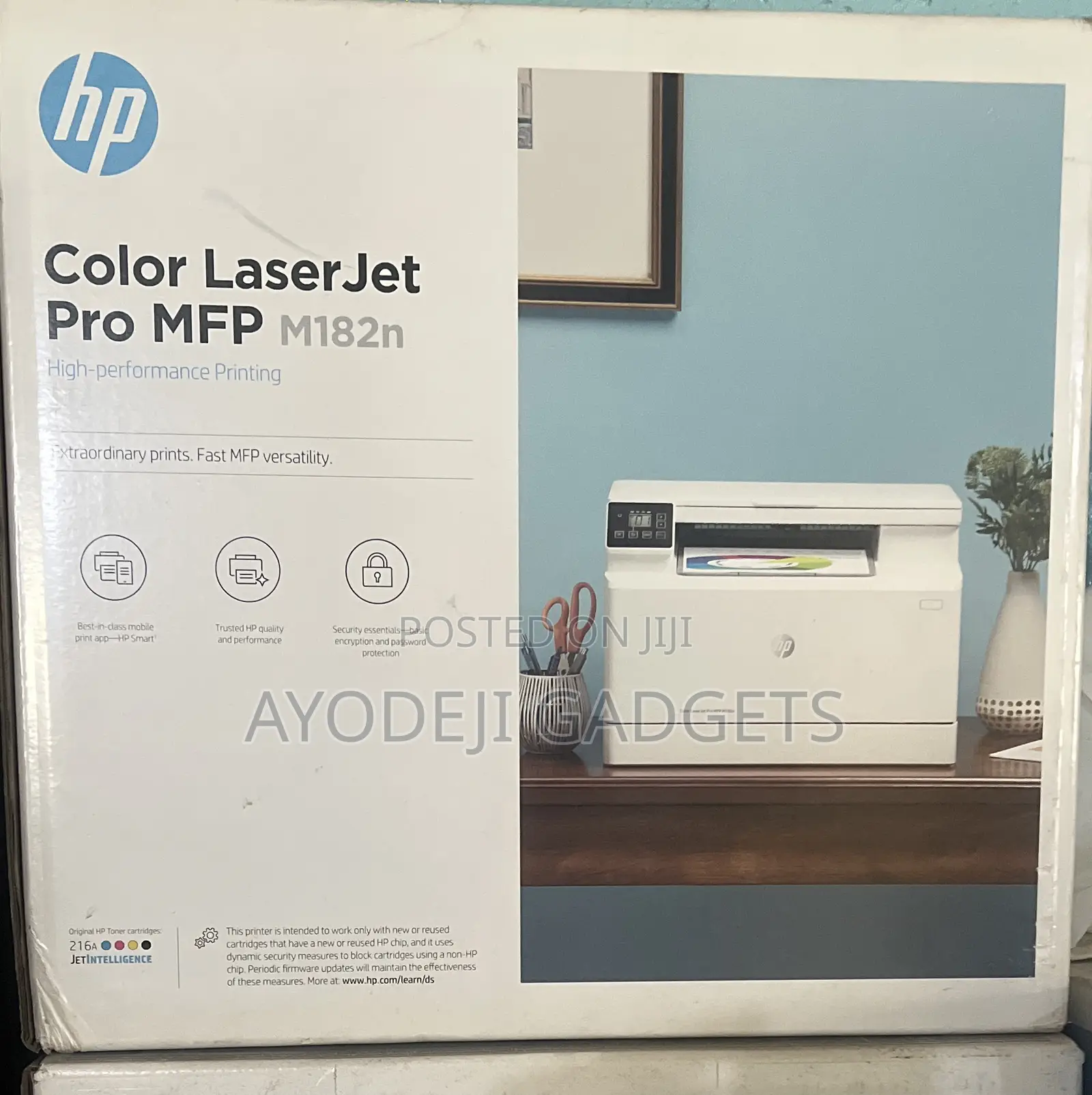 Hp Colour Laserjet Pro M182n Multifunction Printer (7kw54a