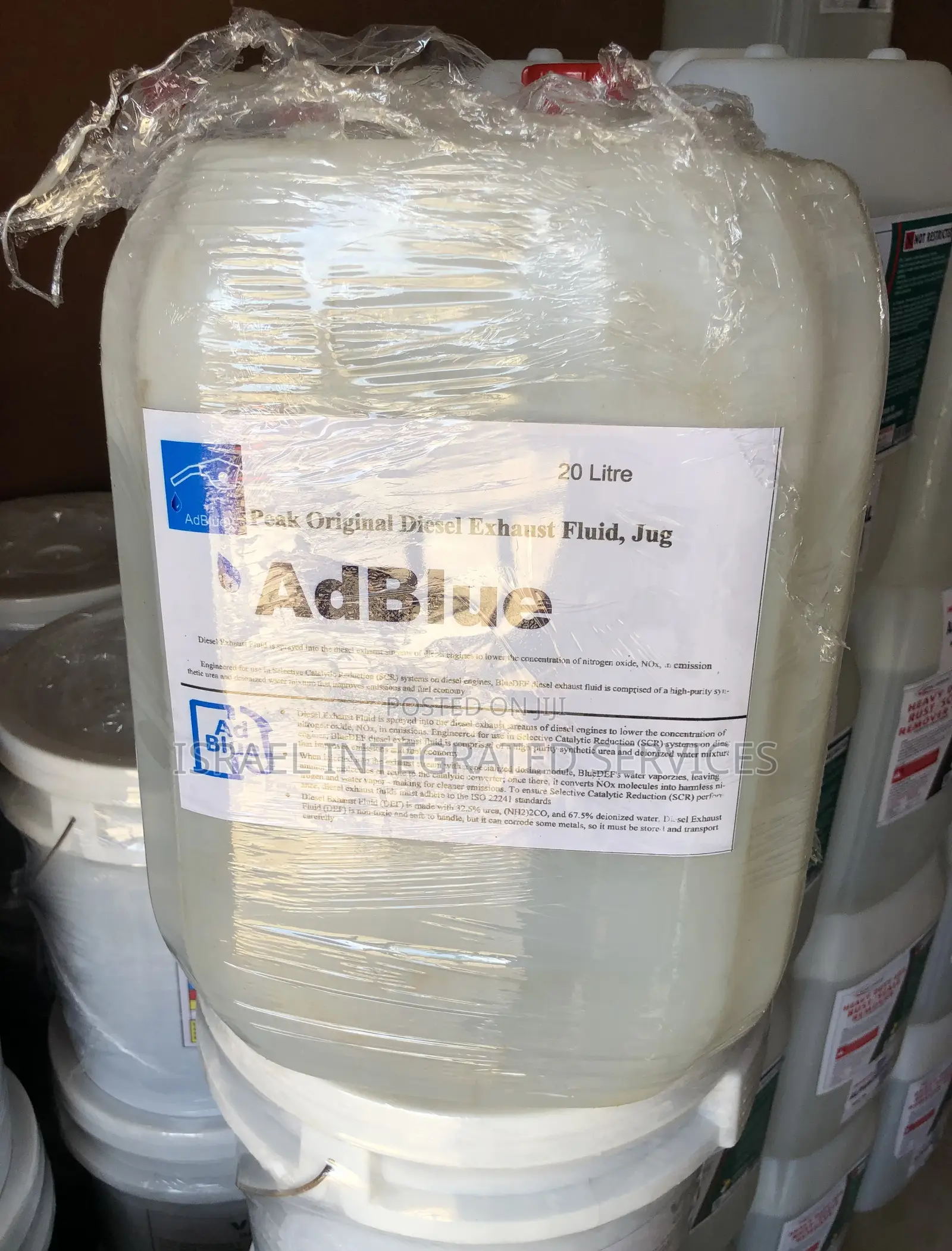 Adblue Peak Original Diesel Exhaust Fluid Jug