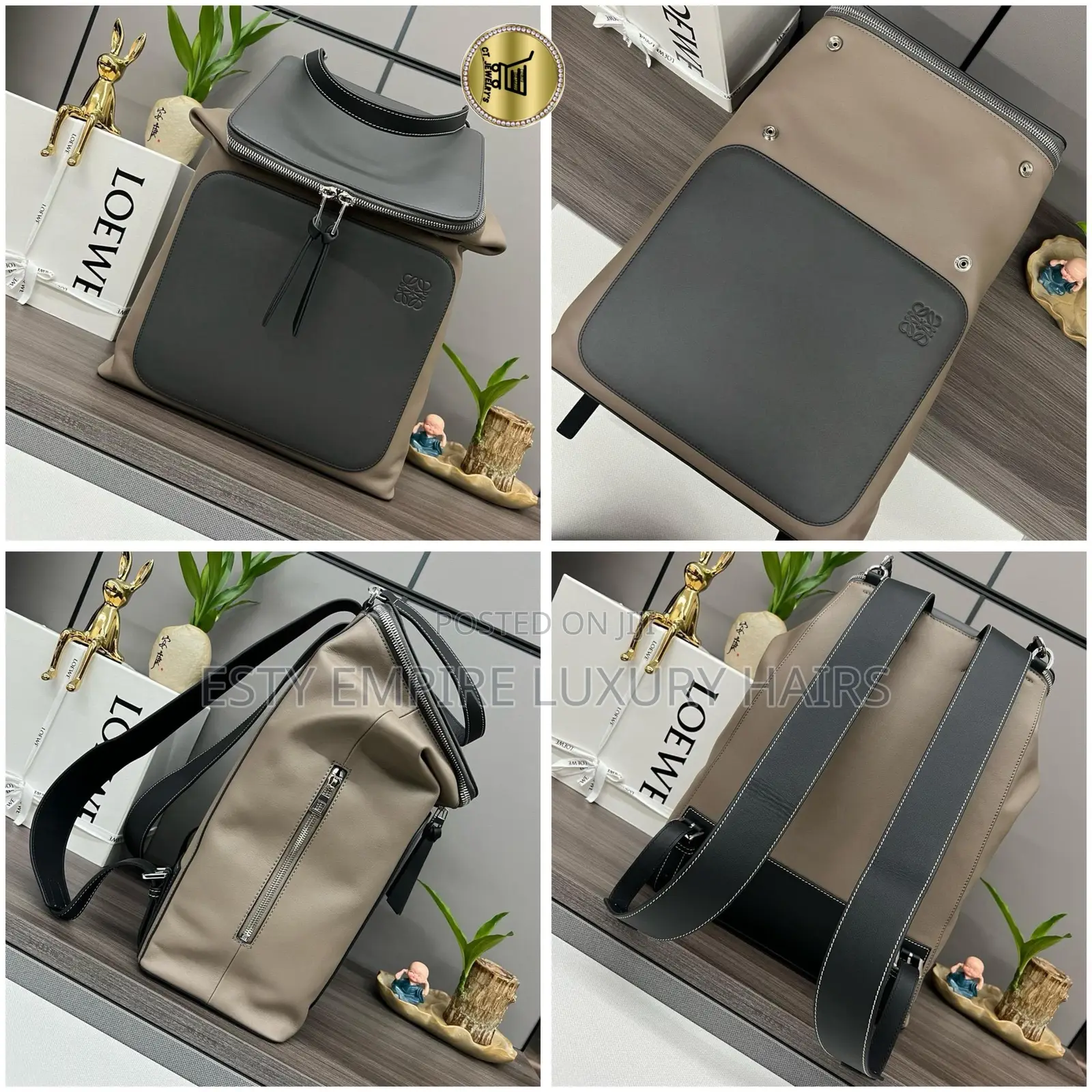 Loewe Goya Calfskin Backpack