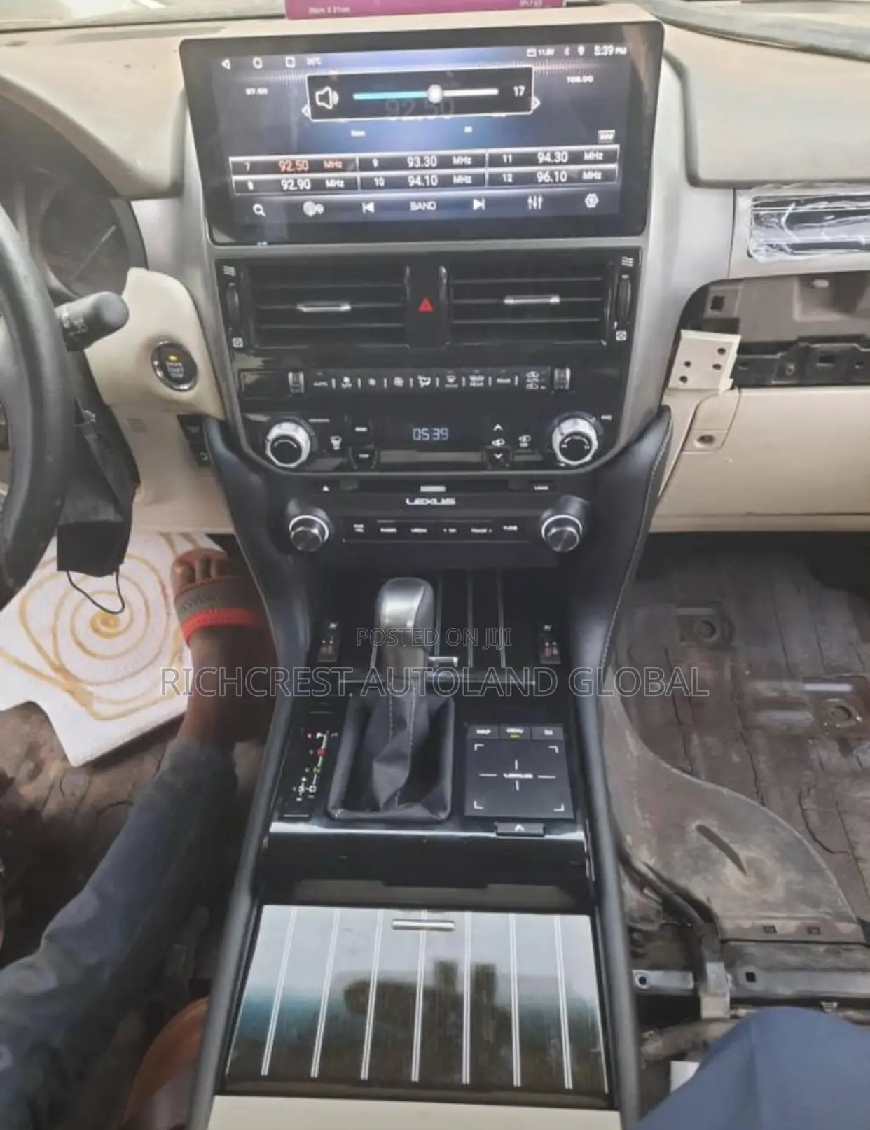 Lexus Gx460 Latest Model Interior Upgrade Kit With Android Screen .