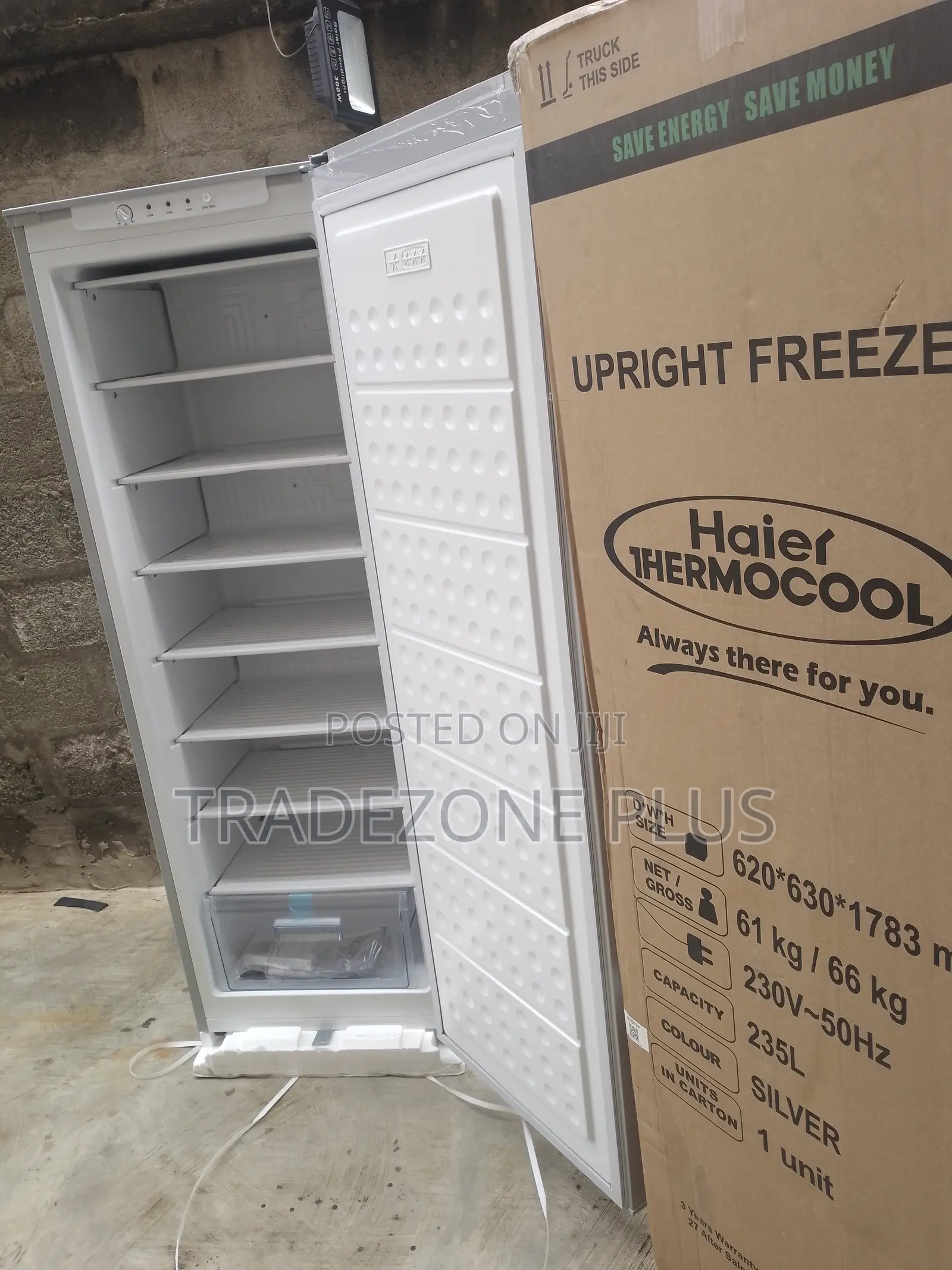 Upright Freezer With Adjustable Shelves – Haier Thermocool