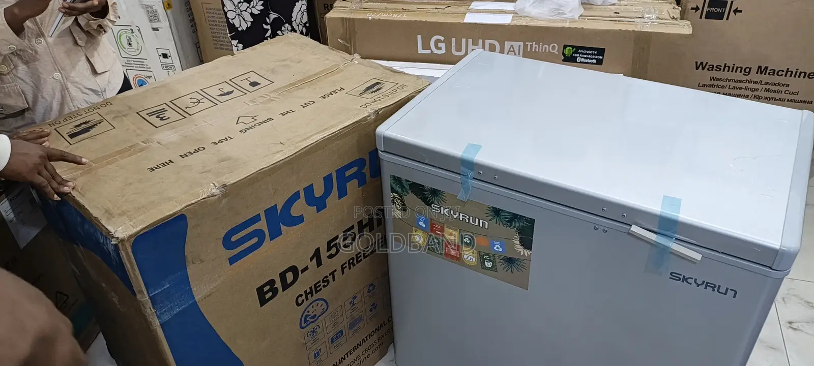 Ultra Deep Skyrun 155l Chest Freezer 155hnw
