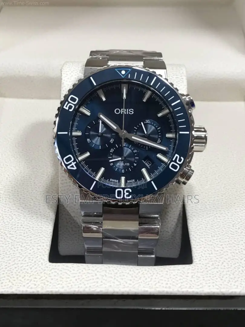 High Quality Luxury Oris Men Chain Strap Wristwatch