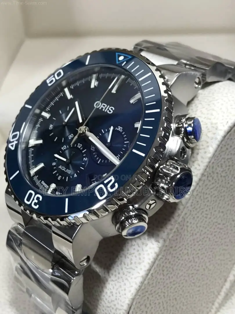 High Quality Luxury Oris Men Chain Strap Wristwatch