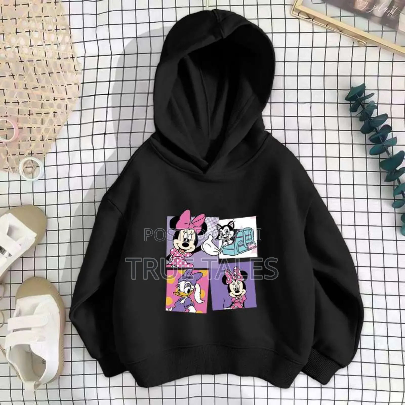 Unisex Boys And Girls Colourful Hoodies Tops