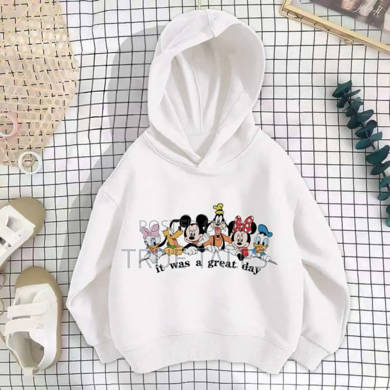 Unisex Boys And Girls Colourful Hoodies Tops