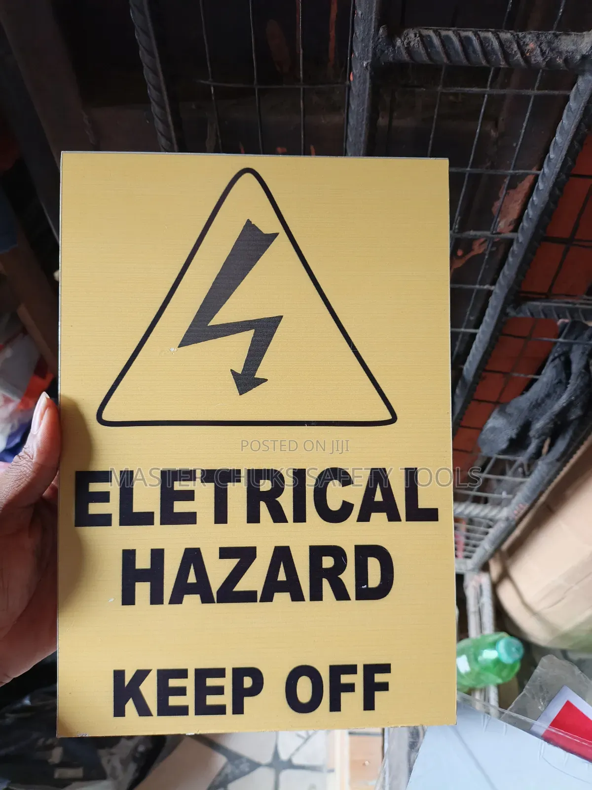 Caution Sign.