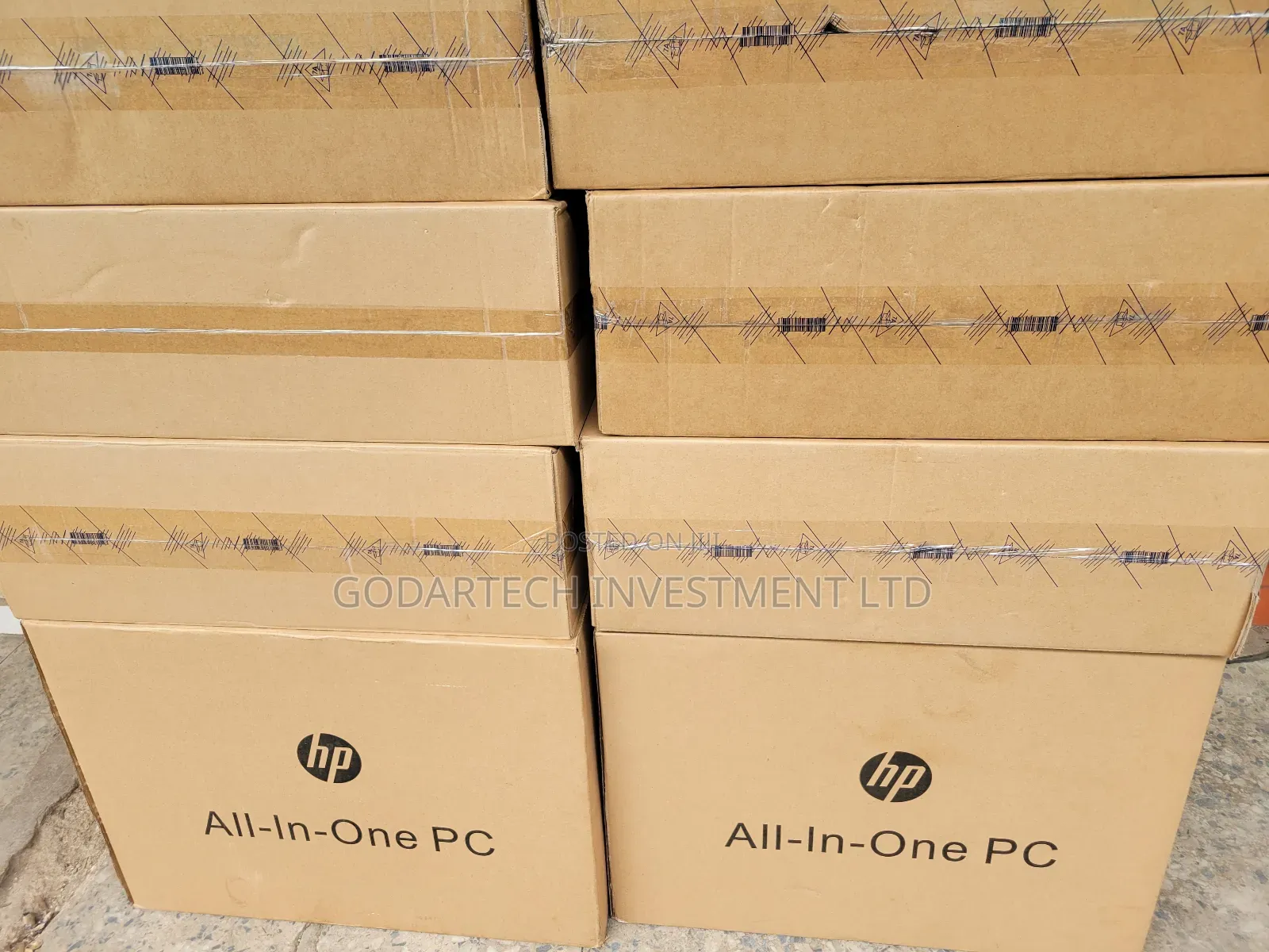 New Desktop Computer HP AiO 22 8GB Intel Celeron SSD 256GB