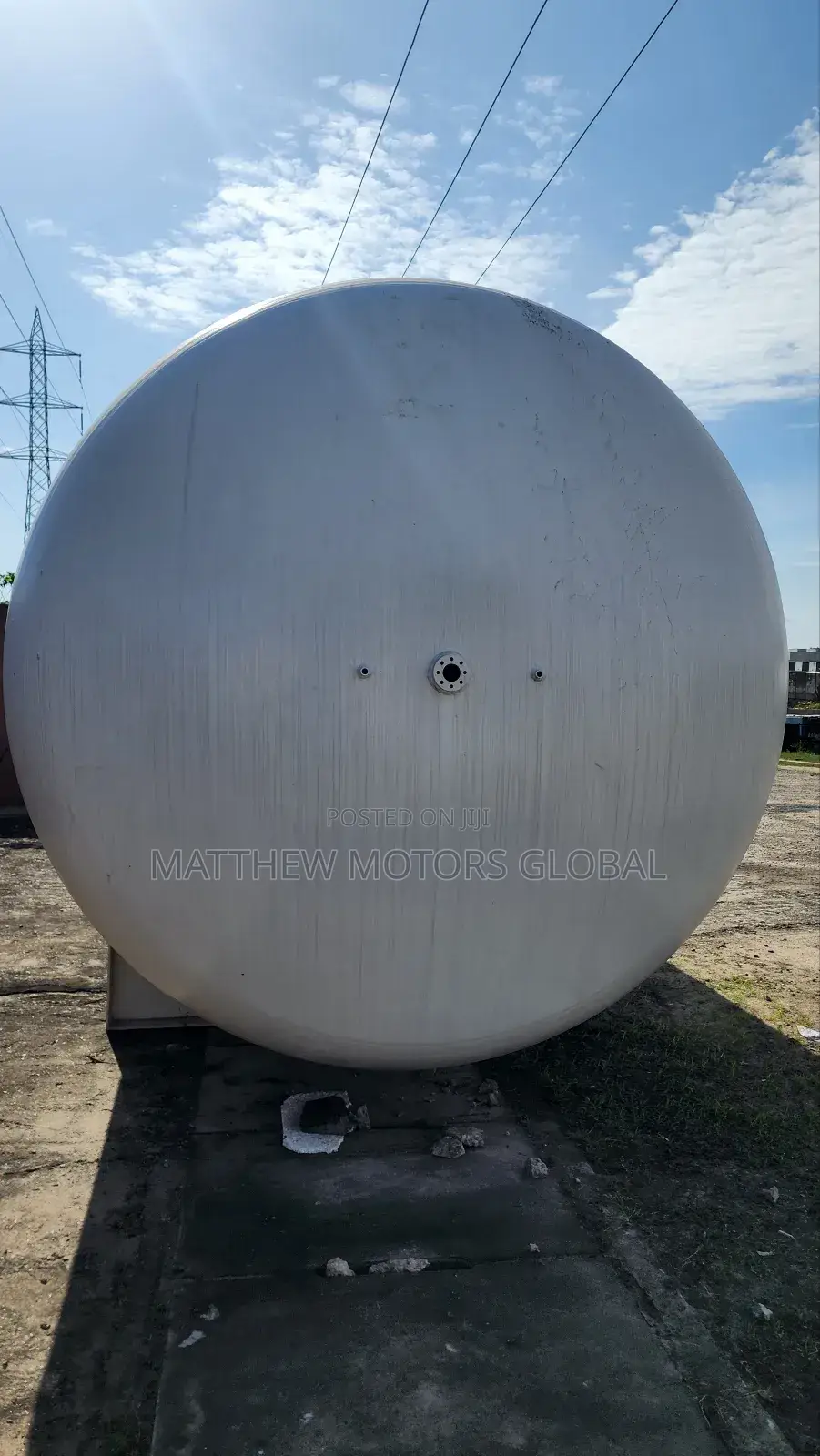 Foreign Used LPG Storage Gas Tank