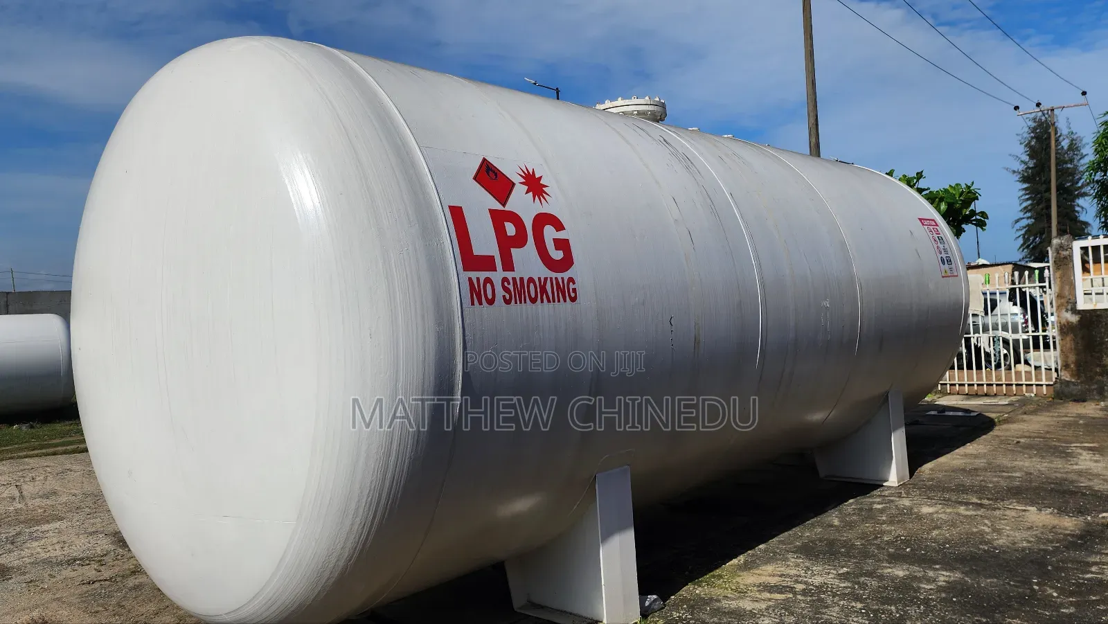 Foreign Used LPG Storage Gas Tank