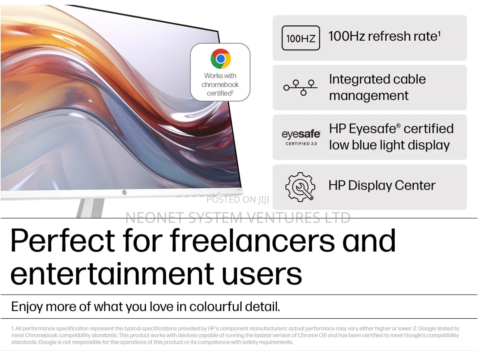 Brand New HP Series 5 27 Inch Monitor
