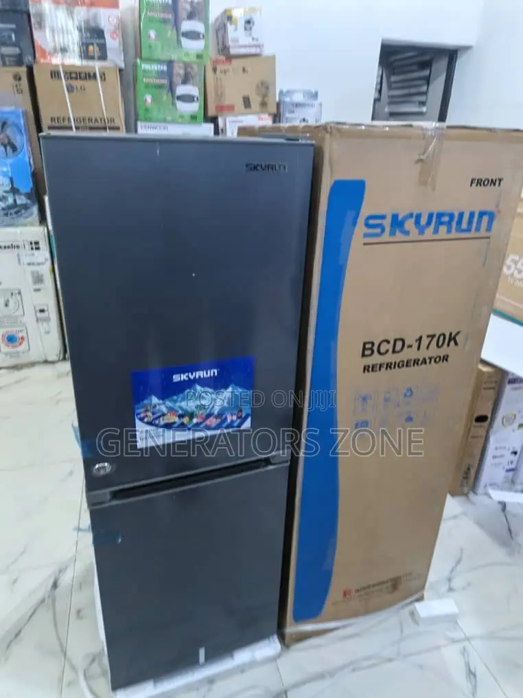 Best Selling Skyrun BCD- Fridge – 170 Litres Bottom Freezer