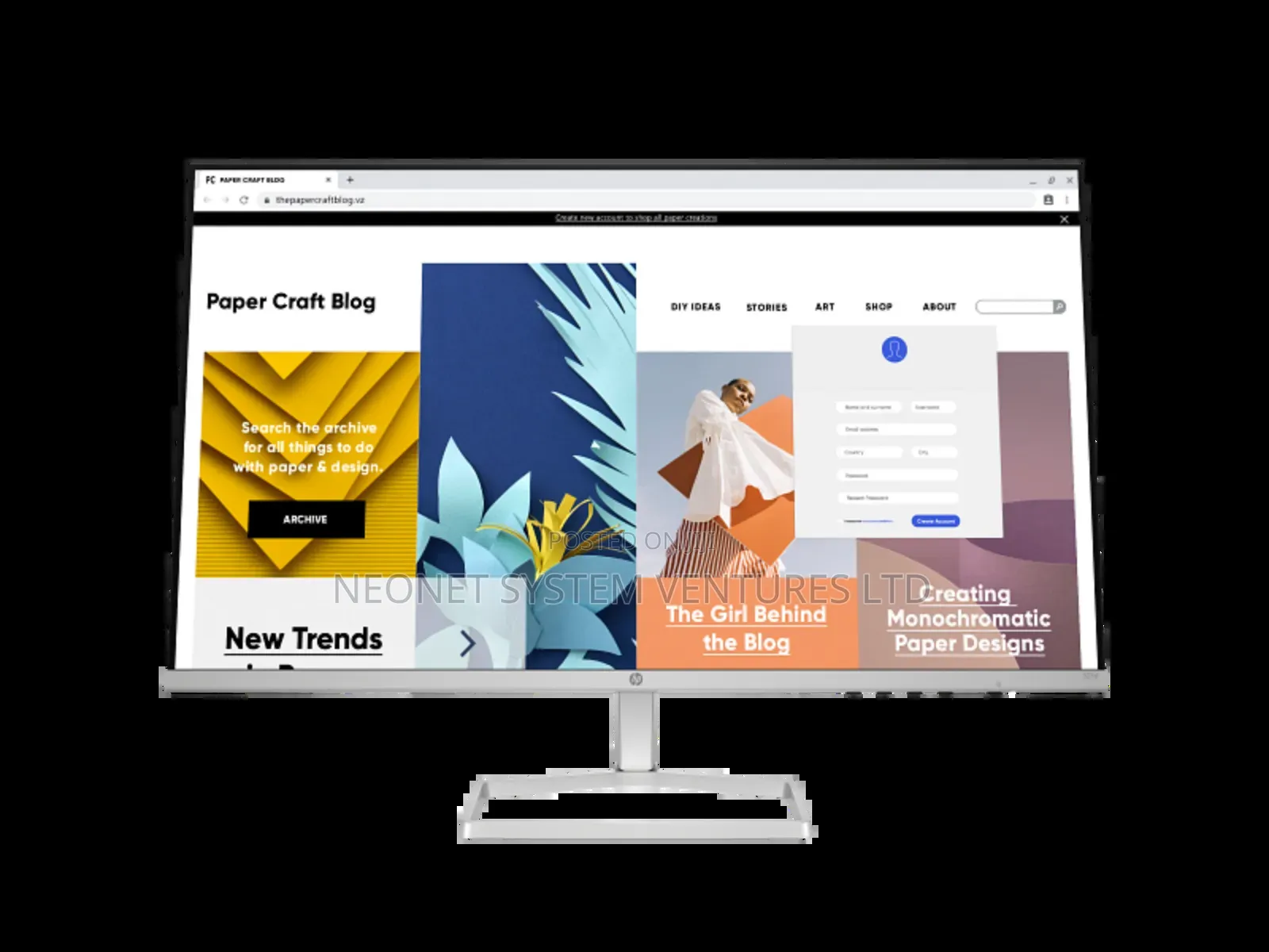 Brand New HP Series 5 S27sw Monitor