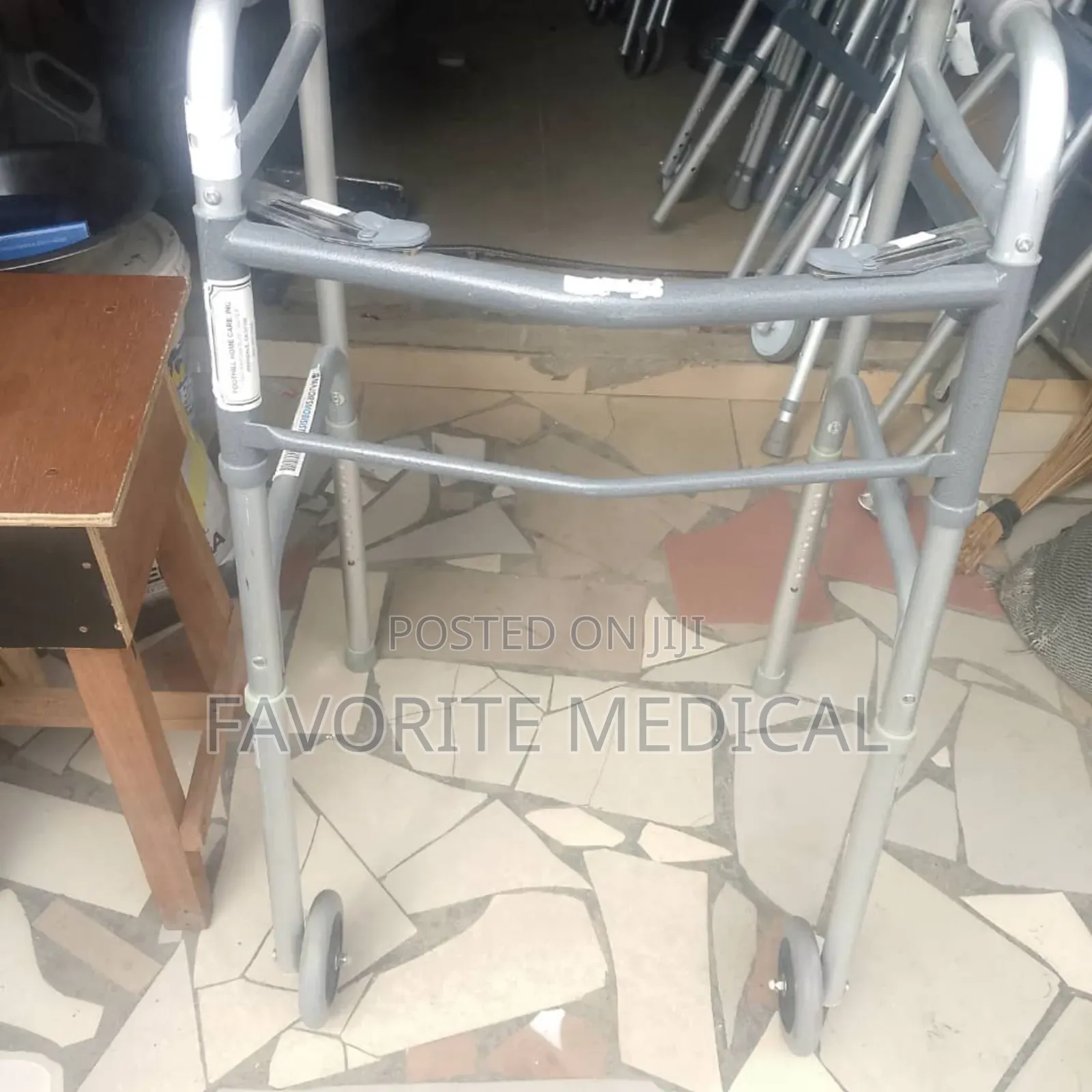 Foldable Adjustable Walking Frame